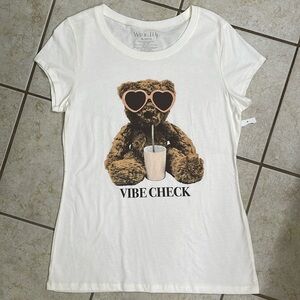 Wound Up “Vibe Check” Women’s Graphic Tee - NWT!